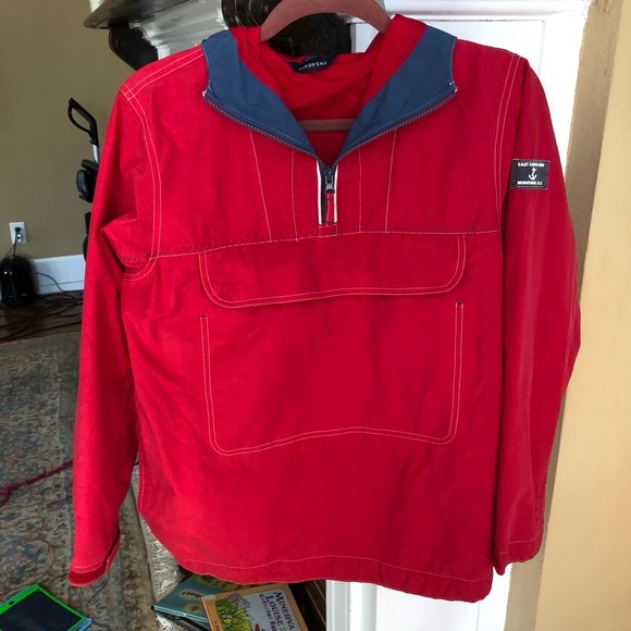 lands end pullover jacket